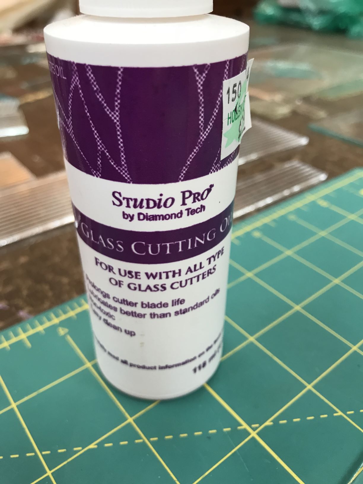 Studio Pro Glass Cutting Oil - 4 Oz