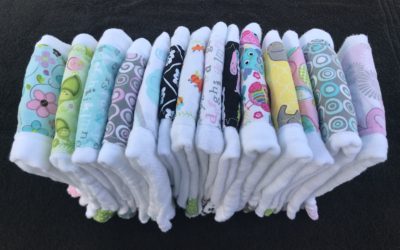 DIY Designer Burp Cloths