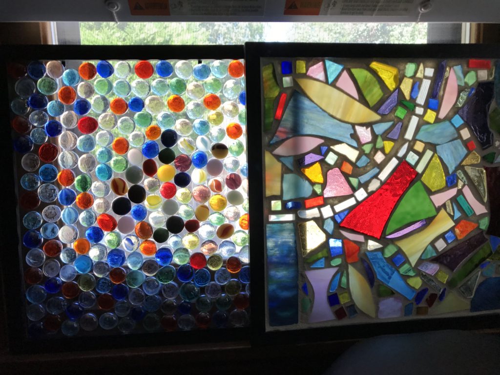 Framed Window Art - Glass Gem Project ~ The Safe Hazen