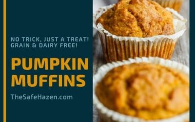 Pumpkin Muffins – Clean Autumn Snack – Grain and Dairy Free!