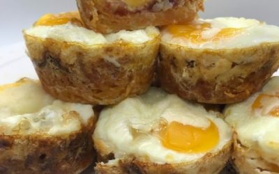 Cheesy Egg Nests