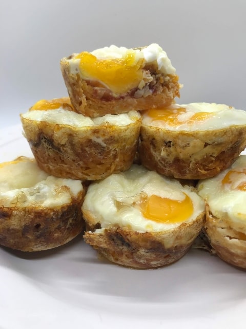 Cheesy Egg Nests